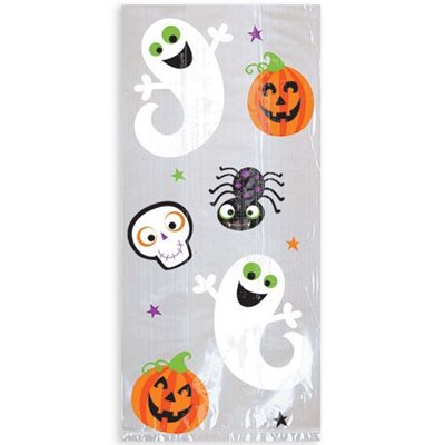 Cute halloween cello bags 20pcs