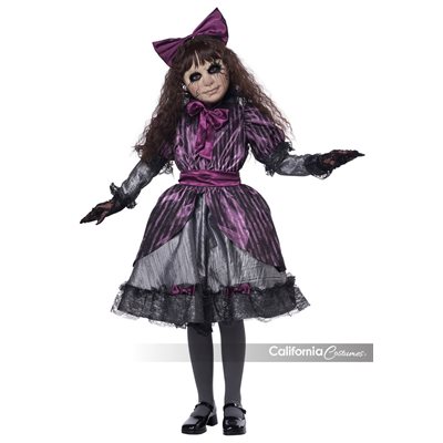 Children Deluxe Creepy Doll Costume Medium