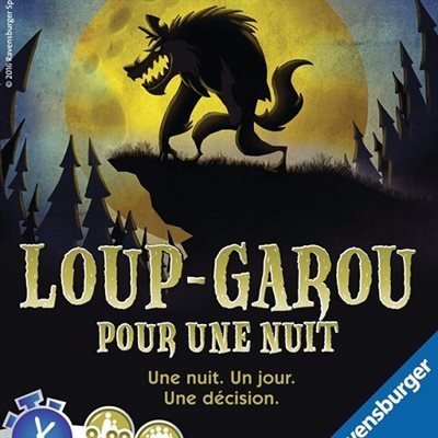 Ravensburger Loup Garou Pour Une Nuit French Card Game